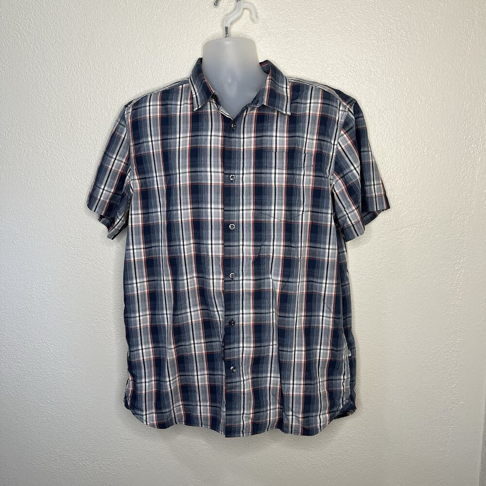 The North Face Men’s Button Down Collared Plaid Shirt XL